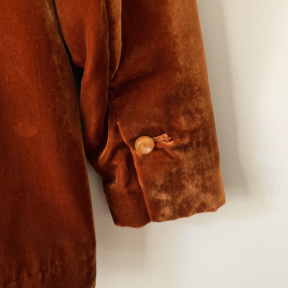 Velvet Brown Blazer for Women - Picture 8 of 11